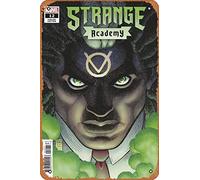 Retro Sign - STRANGE ACADEMY #12 ADAMS CHARACTER SPOTLIGHT VAR - Anime Metal Tin Sign film Poster for Music Cafe Bar Restaurant Supermarket Shop Film Gifts 8x12 Inches Plaque