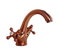 Retro Single Hole Bathroom & Kitchen Sink TapRosed Faucet for Wash BasinHot & Cold Water MixerDurable Stylish Design for Modern Homes