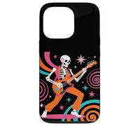 Retro Skeleton Bass Guitar Player - Funky Jazz Band Music Case for iPhone 13 Pro