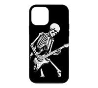 Retro Skeleton Playing Guitar Case for iPhone 12 mini