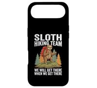 Retro Sloth Hiking Team We'll get There When we get There Case for iPhone Air