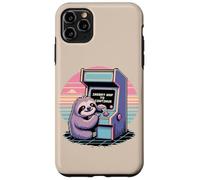 Retro Sloth Insert Nap To Continue Arcade Game Case for iPhone 11 Pro Max