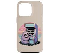 Retro Sloth Insert Nap To Continue Arcade Game Case for iPhone 13 Pro