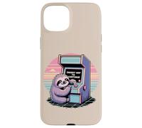 Retro Sloth Insert Nap To Continue Arcade Game Case for iPhone 15 Plus
