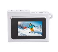 Retro Small Camera 1.14in Screen 1080P Video 8.6MP HD Portable Cool for School Travel (Silver)