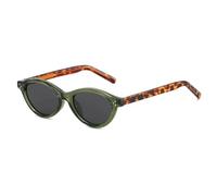 Retro Small Sunglasses Women Polarized Tac Cat Eye(Green Gray)(Green Gray)