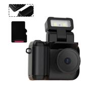 Retro Snap Digital Camera, 1080p Mini Camera With Light, Digital Led Camera I7w3 Travel Recorder Video Thumb Flash