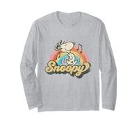 Retro Snoopy Groovy Music 60s Vintage Festival Dancing Vibes Long Sleeve T-Shirt