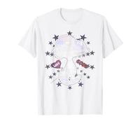 Retro Snoopy Joe Cool 90s Starburst Love Glitch Valentine T-Shirt