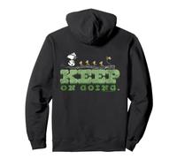 Retro Snoopy Woodstock Scouts Summer Camp Adventure Nature Pullover Hoodie