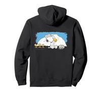 Retro Snoopy Woodstock Scouts Summer Camp Adventure Nature Pullover Hoodie