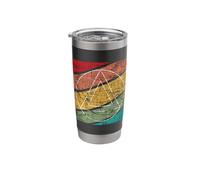 Retro Sobriety Anniversary Sobriety AA NA Recovery Stainless Steel Insulated Tumbler
