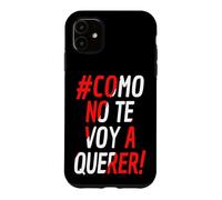 Retro Soccer Como No Te Voy A Querer - I Love Peru Design Case for iPhone 11