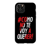 Retro Soccer Como No Te Voy A Querer - I Love Peru Design Case for iPhone 11 Pro