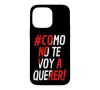 Retro Soccer Como No Te Voy A Querer - I Love Peru Design Case for iPhone 14 Pro Max
