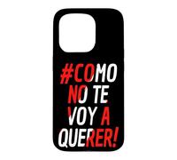 Retro Soccer Como No Te Voy A Querer - I Love Peru Design Case for iPhone 15 Pro