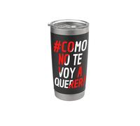 Retro Soccer Como No Te Voy A Querer - I Love Peru Design Stainless Steel Insulated Tumbler