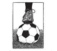 Retro Soccer Football Stamp for Card Making DIY Scrapbooking Transparent Clear Rubber Seal Stamping Stamp for Paper Crafting Handmade Crafts Scrapbooking Supplies Scrapbook Photo Album Decor