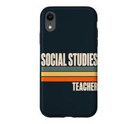 Retro Social Studies Teacher Case for iPhone XR
