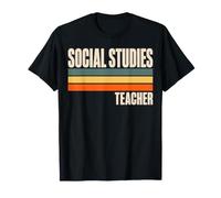 Retro Social Studies Teacher T-Shirt