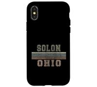 Retro Solon Ohio Case for iPhone X/XS