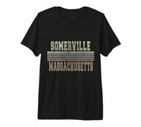 Retro Somerville Massachusetts Premium T-Shirt