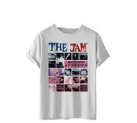 Retro Sound Affects Album by 70s Rock Band The Jam T-Shirt That's Entertainment White