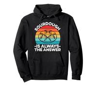 Retro Sourdough Is Always The Answer Pullover Hoodie