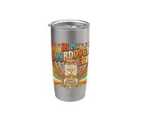 Retro Sourdough Starter Baker Vintage Artisan Bread Stainless Steel Insulated Tumbler