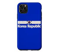 Retro South Korea Flag Korea Republic Blue Korean Case for iPhone 11 Pro Max