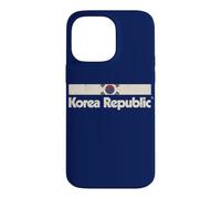 Retro South Korea Flag Korea Republic Blue Korean Case for iPhone 14 Pro Max