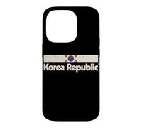 Retro South Korea Flag Korea Republic Korean Case for iPhone 14 Pro