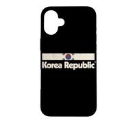 Retro South Korea Flag Korea Republic Korean Case for iPhone 16 Plus