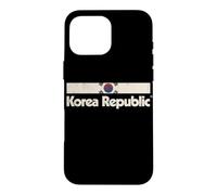 Retro South Korea Flag Korea Republic Korean Case for iPhone 16 Pro Max