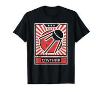 Retro Soviet Propaganda | Sputnik T-Shirt T-Shirt
