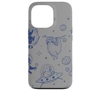 Retro Space Cats and Cosmic Animals Astronaut Art Case for iPhone 13 Pro