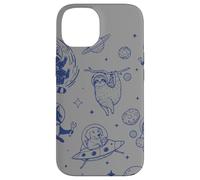 Retro Space Cats and Cosmic Animals Astronaut Art Case for iPhone 14