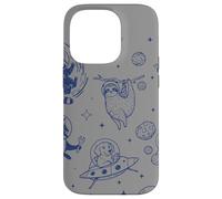 Retro Space Cats and Cosmic Animals Astronaut Art Case for iPhone 14 Pro