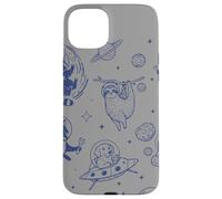 Retro Space Cats and Cosmic Animals Astronaut Art Case for iPhone 15 Plus