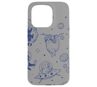 Retro Space Cats and Cosmic Animals Astronaut Art Case for iPhone 15 Pro