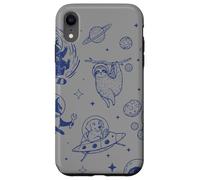 Retro Space Cats and Cosmic Animals Astronaut Art Case for iPhone XR