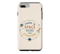 Retro Space Positivity Quote Astronomy Inclusion Vibe Case for iPhone 7 Plus/8 Plus