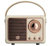 Retro Speaker - Cute Portable Retro Home Decor - Room Decor Aesthetic Desk Speaker,for Kitchen Dorm Outdoor Party Camping Hiking Cycling Teens Adults