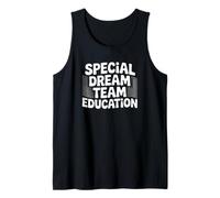 Retro Special Education Squad Groovy Dream Team Tank Top