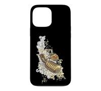 Retro Spider Microphone DJ Music Graphic Case for iPhone 13 Pro Max
