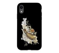 Retro Spider Microphone DJ Music Graphic Case for iPhone XR