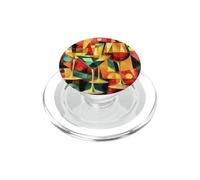 Retro Spirits in Geometry PopSockets PopGrip for MagSafe