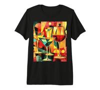 Retro Spirits in Geometry Premium T-Shirt