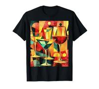 Retro Spirits in Geometry T-Shirt