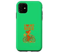 Retro Sport & Nature Collection - I Love My Bike Case for iPhone 11